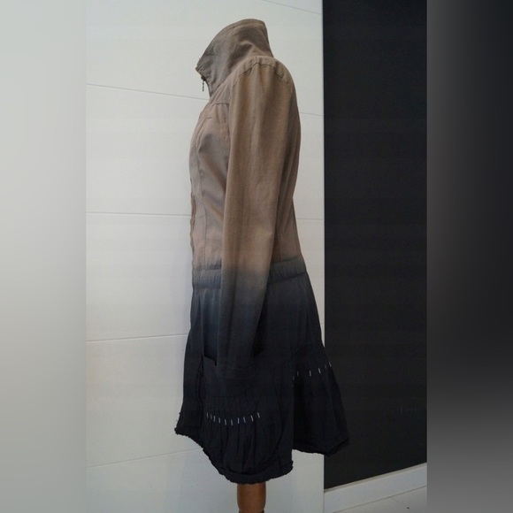 Desigual Long Ombre Jacket - Picture 3 of 13